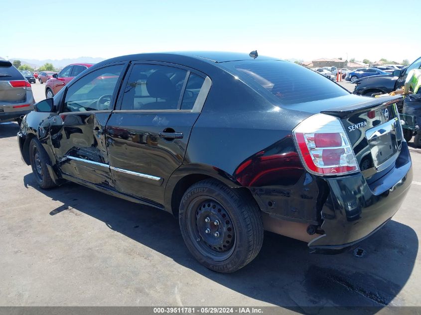 2011 Nissan Sentra 2.0S VIN: 3N1AB6AP5BL692410 Lot: 39511781