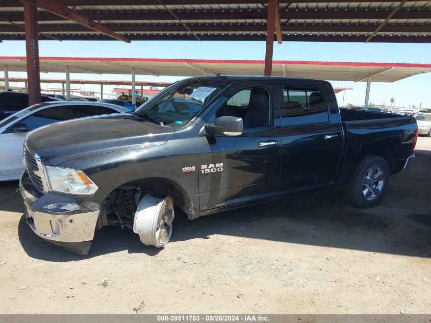 2017 Ram 1500 Big Horn 4X4 5'7 Box VIN: 3C6RR7LT8HG565042 Lot: 39511783