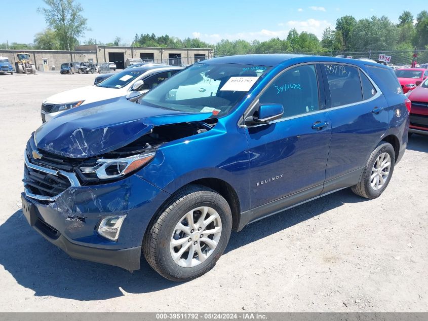 2019 Chevrolet Equinox Lt VIN: 2GNAXUEVXK6215236 Lot: 39511792