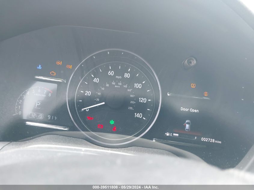 2022 Honda Hr-V Awd Ex VIN: 3CZRU6H59NM752129 Lot: 39511808