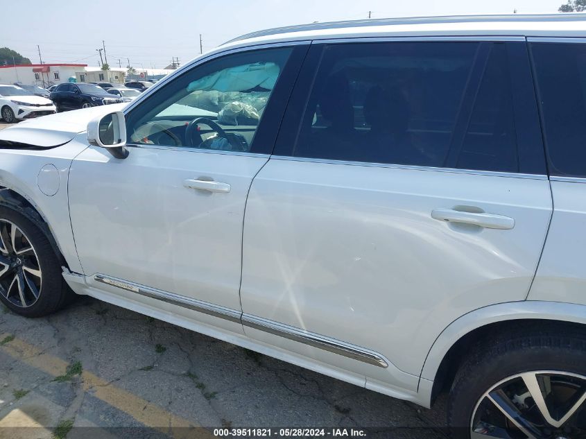 2021 Volvo Xc90 Recharge Plug-In Hybrid T8 Inscription Expression 7 Passenger VIN: YV4BR0CK3M1766054 Lot: 39511821