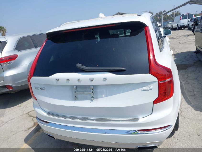 2021 Volvo Xc90 Recharge Plug-In Hybrid T8 Inscription Expression 7 Passenger VIN: YV4BR0CK3M1766054 Lot: 39511821