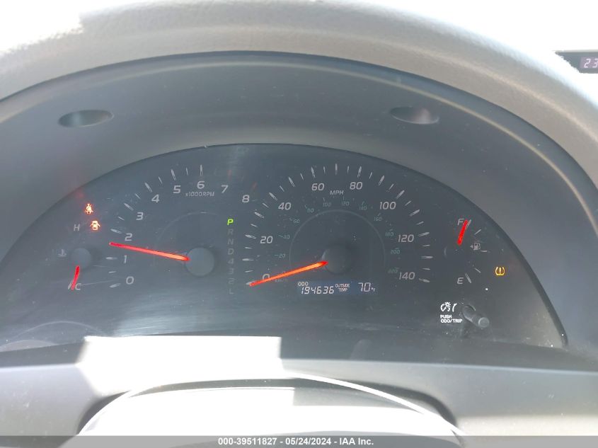 2007 Toyota Camry Le VIN: 4T1BE46K87U055241 Lot: 39511827