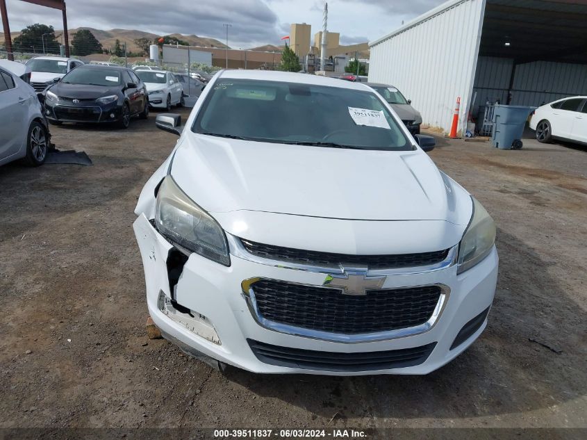 2015 Chevrolet Malibu Ls VIN: 1G11B5SLXFF221851 Lot: 39511837