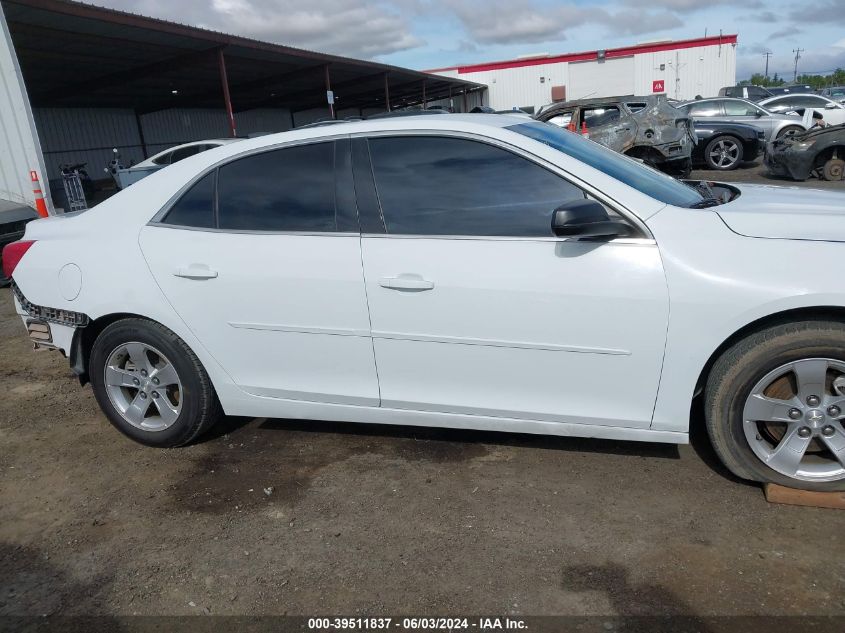 2015 Chevrolet Malibu Ls VIN: 1G11B5SLXFF221851 Lot: 39511837