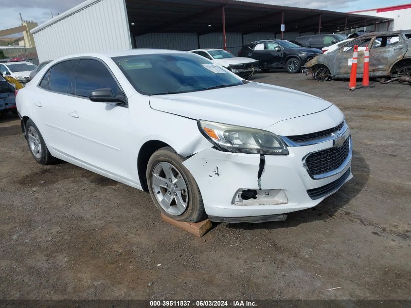 2015 Chevrolet Malibu Ls VIN: 1G11B5SLXFF221851 Lot: 39511837