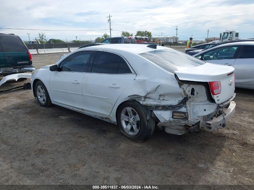 2015 Chevrolet Malibu Ls VIN: 1G11B5SLXFF221851 Lot: 39511837