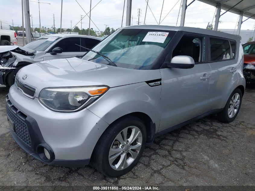 2016 Kia Soul + VIN: KNDJP3A51G7868067 Lot: 39511850