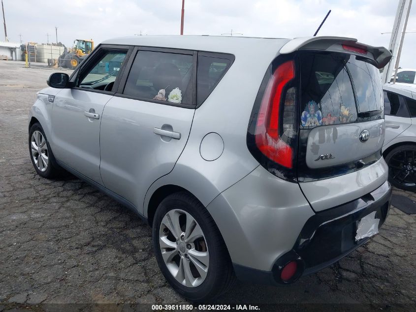 2016 Kia Soul + VIN: KNDJP3A51G7868067 Lot: 39511850