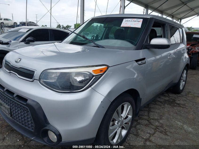 2016 Kia Soul + VIN: KNDJP3A51G7868067 Lot: 39511850