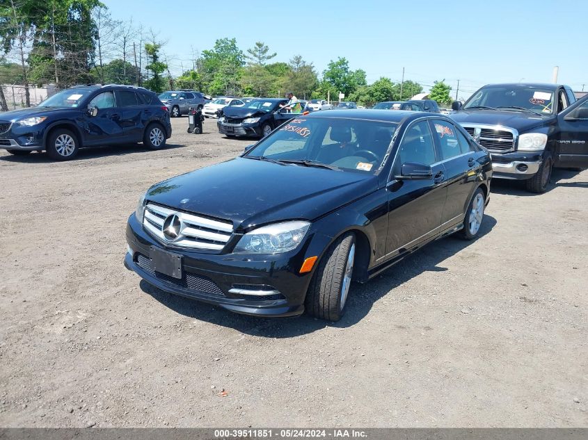 2011 Mercedes-Benz C 300 Luxury 4Matic/Sport 4Matic VIN: WDDGF8BB4BR177133 Lot: 39511851