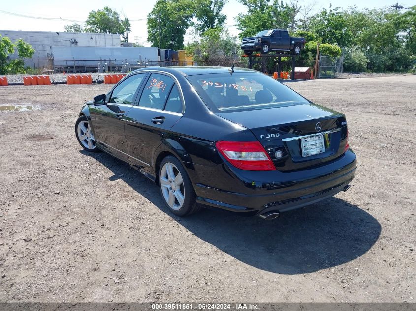 2011 Mercedes-Benz C 300 Luxury 4Matic/Sport 4Matic VIN: WDDGF8BB4BR177133 Lot: 39511851