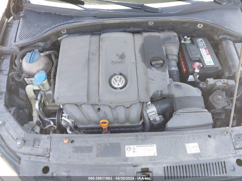 2012 Volkswagen Passat 2.5L Se VIN: 1VWBP7A3XCC089050 Lot: 39511863