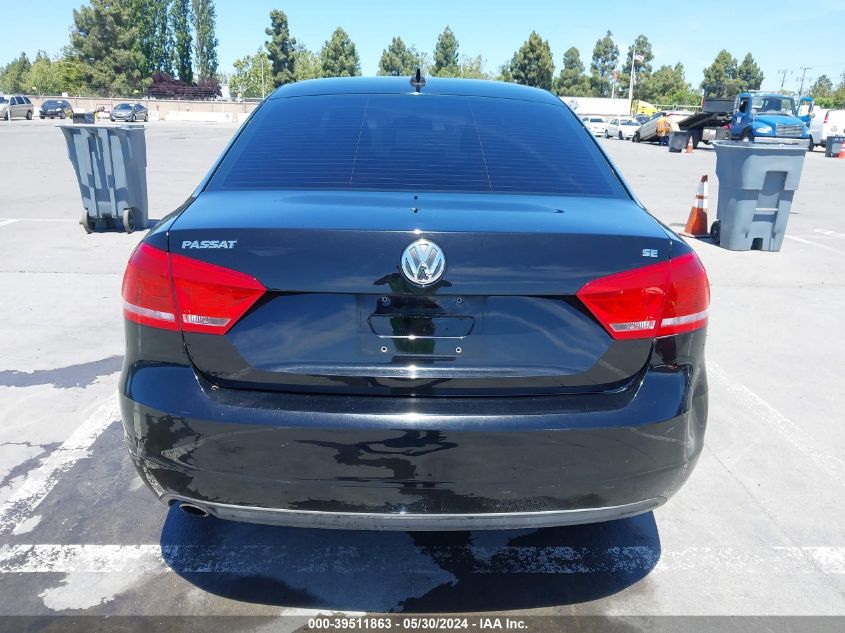 2012 Volkswagen Passat 2.5L Se VIN: 1VWBP7A3XCC089050 Lot: 39511863