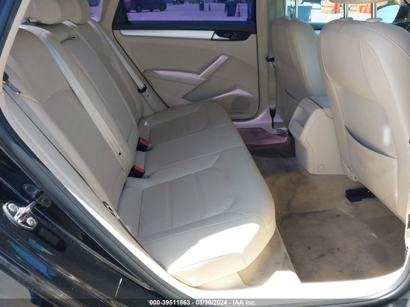 2012 Volkswagen Passat 2.5L Se VIN: 1VWBP7A3XCC089050 Lot: 39511863