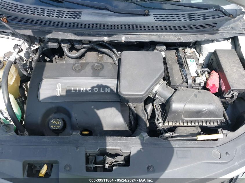 2011 Lincoln Mkx VIN: 2LMDJ6JK2BBJ17694 Lot: 39511864