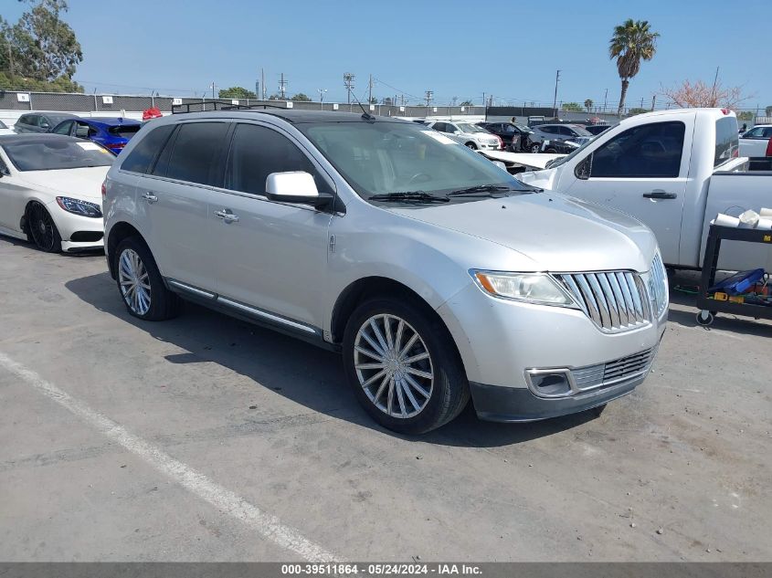 2011 Lincoln Mkx VIN: 2LMDJ6JK2BBJ17694 Lot: 39511864