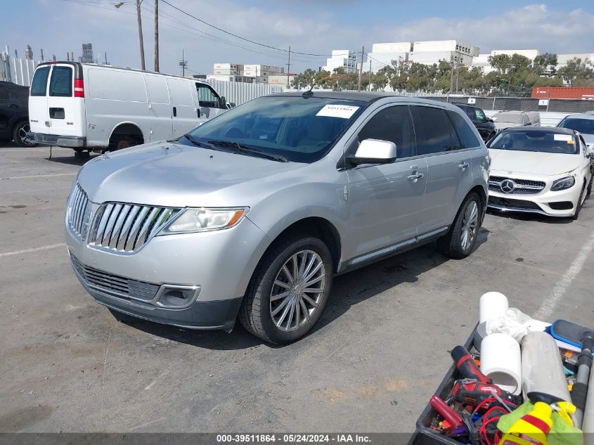 2011 Lincoln Mkx VIN: 2LMDJ6JK2BBJ17694 Lot: 39511864