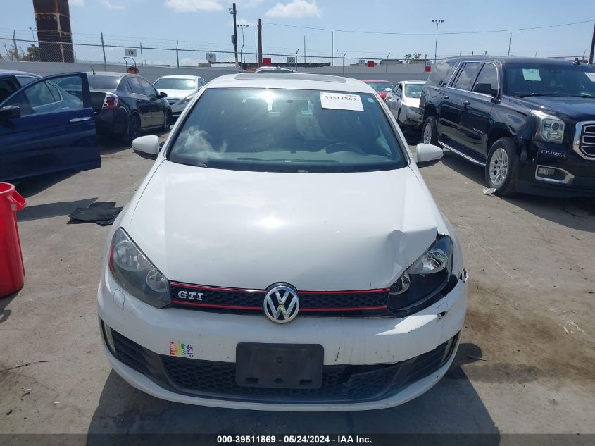 2010 Volkswagen Gti 2-Door VIN: WVWFD7AJ6AW215864 Lot: 39511869