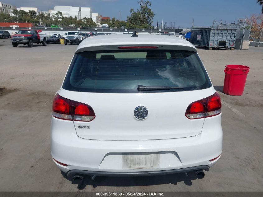 2010 Volkswagen Gti 2-Door VIN: WVWFD7AJ6AW215864 Lot: 39511869