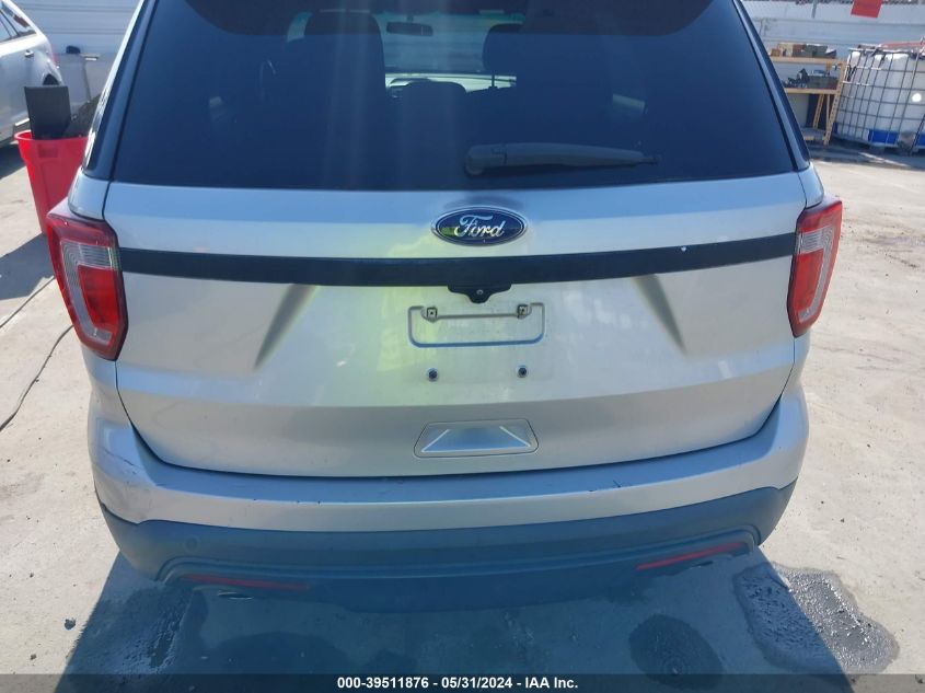 2017 Ford Explorer VIN: 1FM5K7B83HGA88052 Lot: 39511876