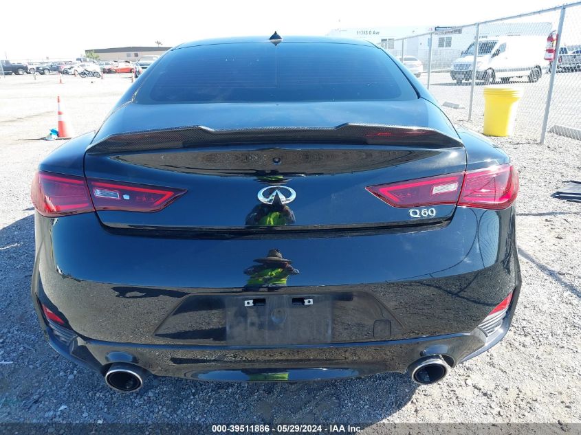 2020 Infiniti Q60 Luxe VIN: JN1EV7EK2LM341118 Lot: 39511886