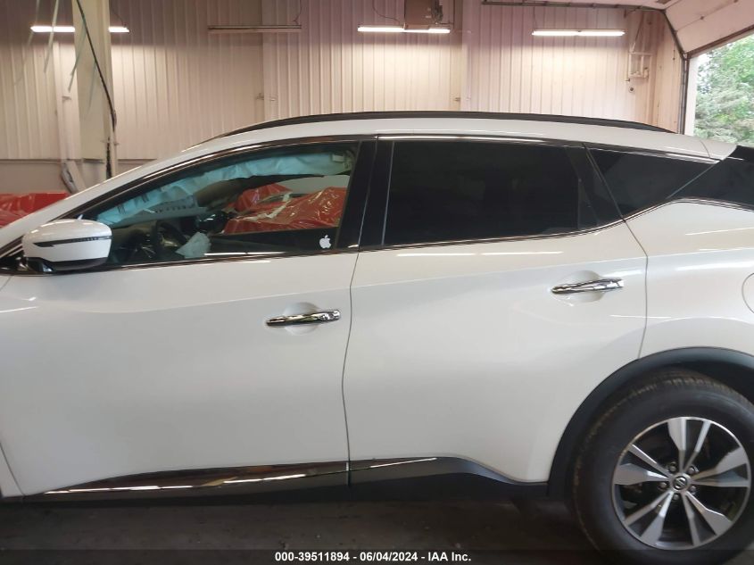 2021 Nissan Murano Sv Fwd VIN: 5N1AZ2BJ3MC112948 Lot: 39511894