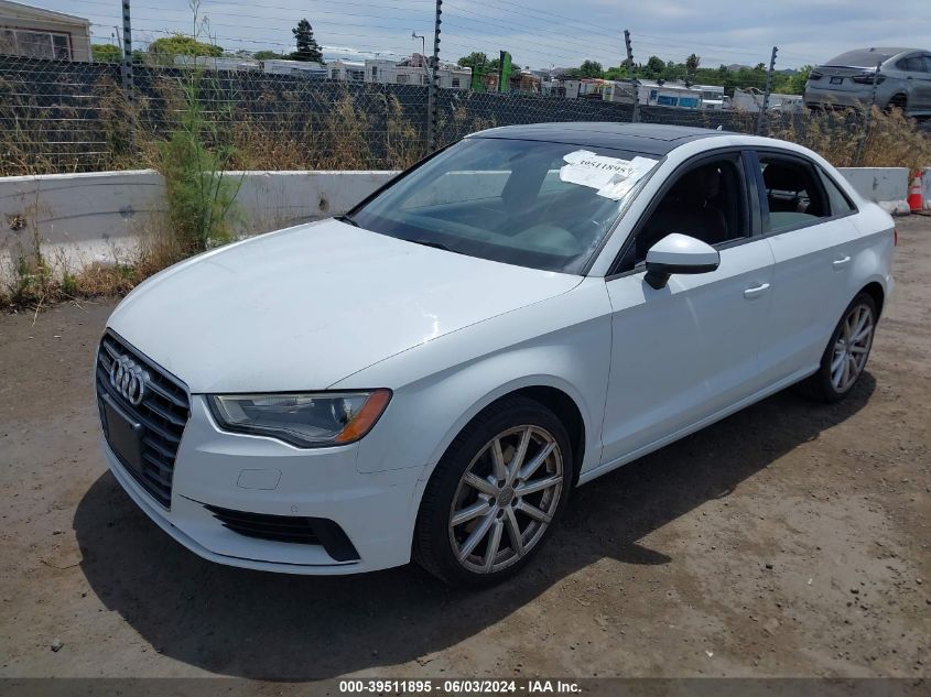 2016 Audi A3 2.0T Premium VIN: WAUB8GFF8G1003641 Lot: 39511895