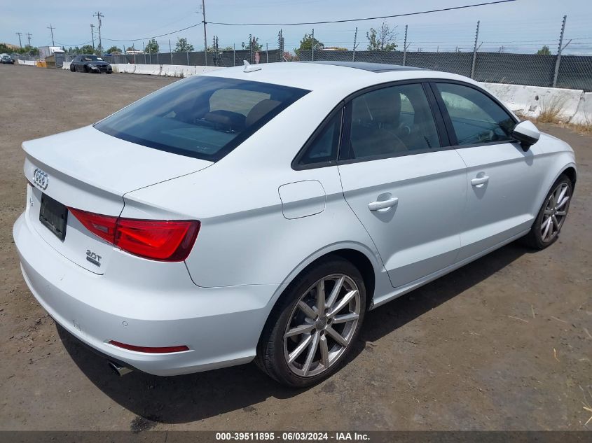 2016 Audi A3 2.0T Premium VIN: WAUB8GFF8G1003641 Lot: 39511895