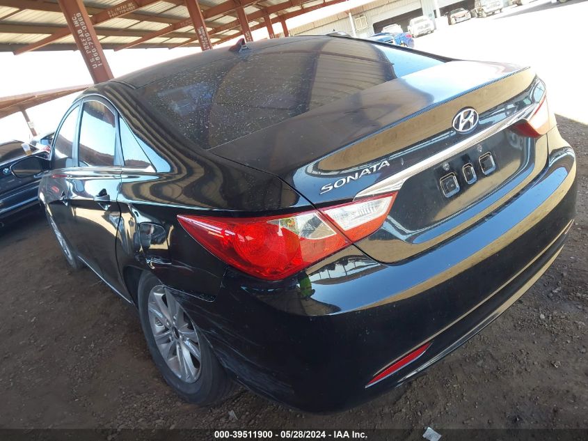 2013 Hyundai Sonata Gls VIN: 5NPEB4AC7DH761925 Lot: 39511900