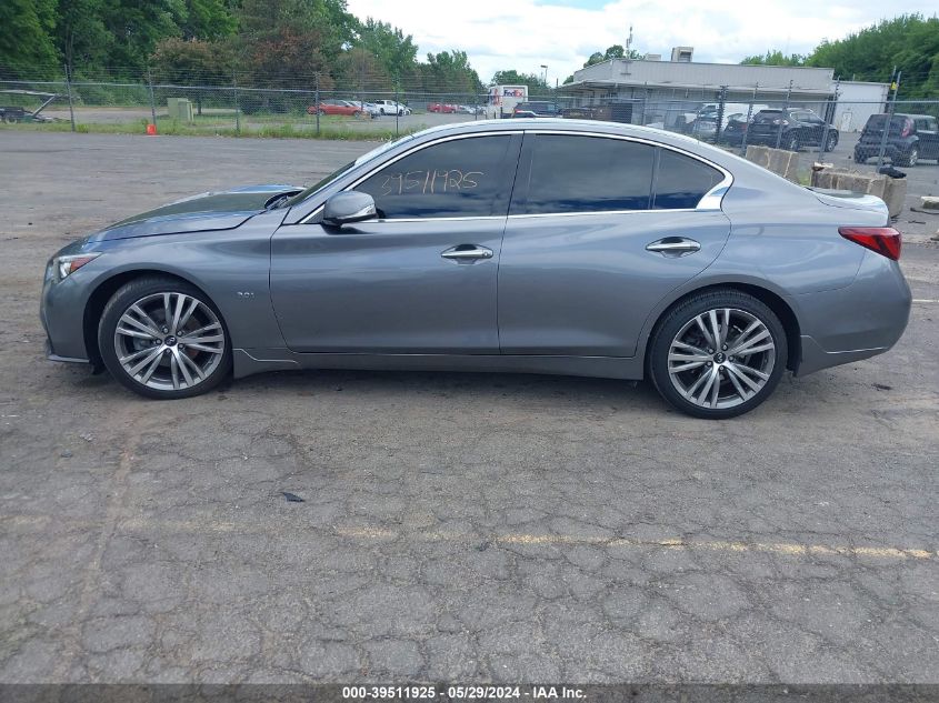 2018 Infiniti Q50 3.0T Sport VIN: JN1EV7AR7JM440257 Lot: 39511925