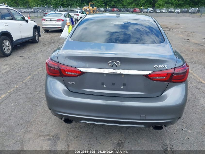 2018 Infiniti Q50 3.0T Sport VIN: JN1EV7AR7JM440257 Lot: 39511925