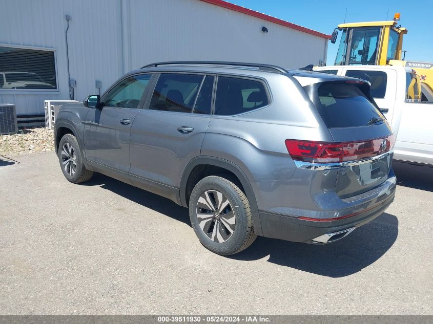 2024 Volkswagen Atlas 2.0T Se VIN: 1V2LR2CA4RC579801 Lot: 39511930