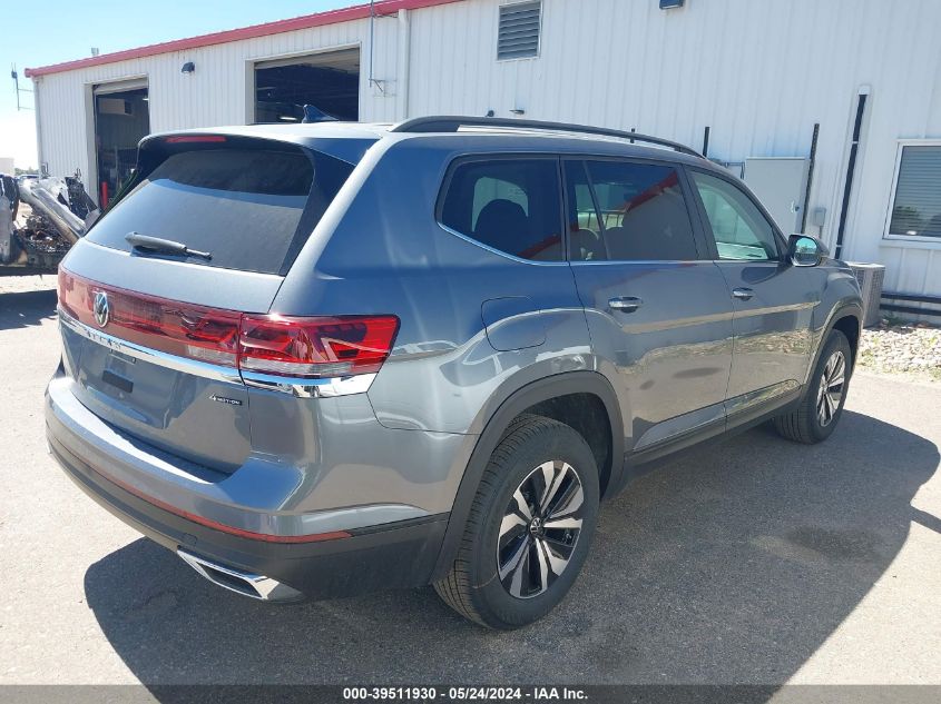 2024 Volkswagen Atlas 2.0T Se VIN: 1V2LR2CA4RC579801 Lot: 39511930