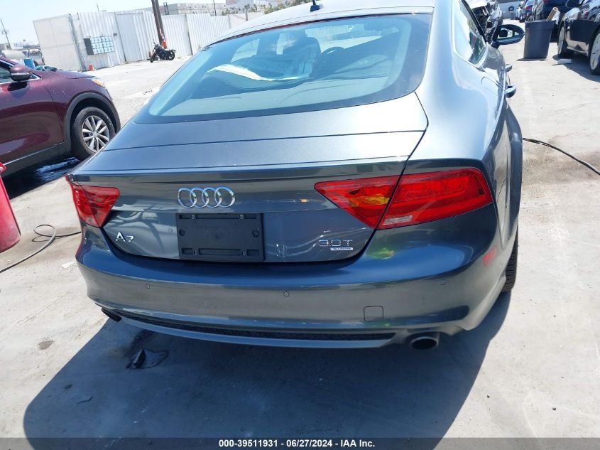 2014 Audi A7 3.0T Premium Plus VIN: WAU2GAFC7EN087480 Lot: 39511931