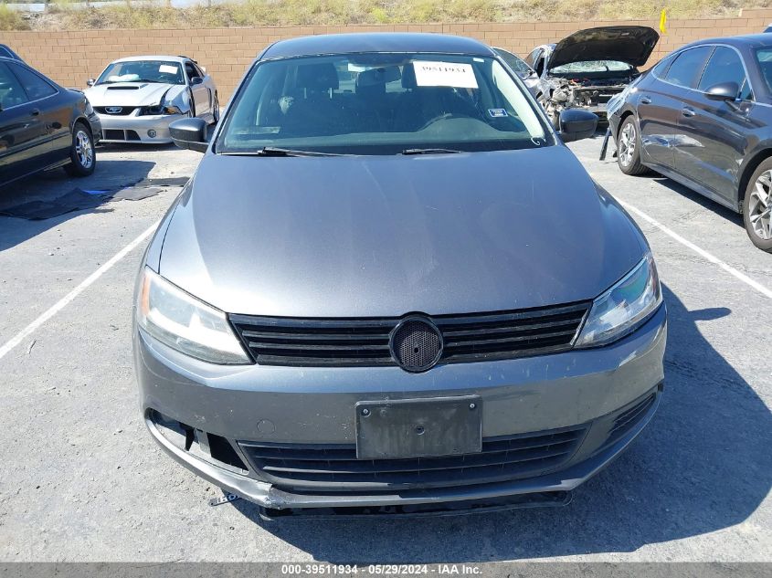 2014 Volkswagen Jetta 2.0L S VIN: 3VW2K7AJXEM333830 Lot: 39511934