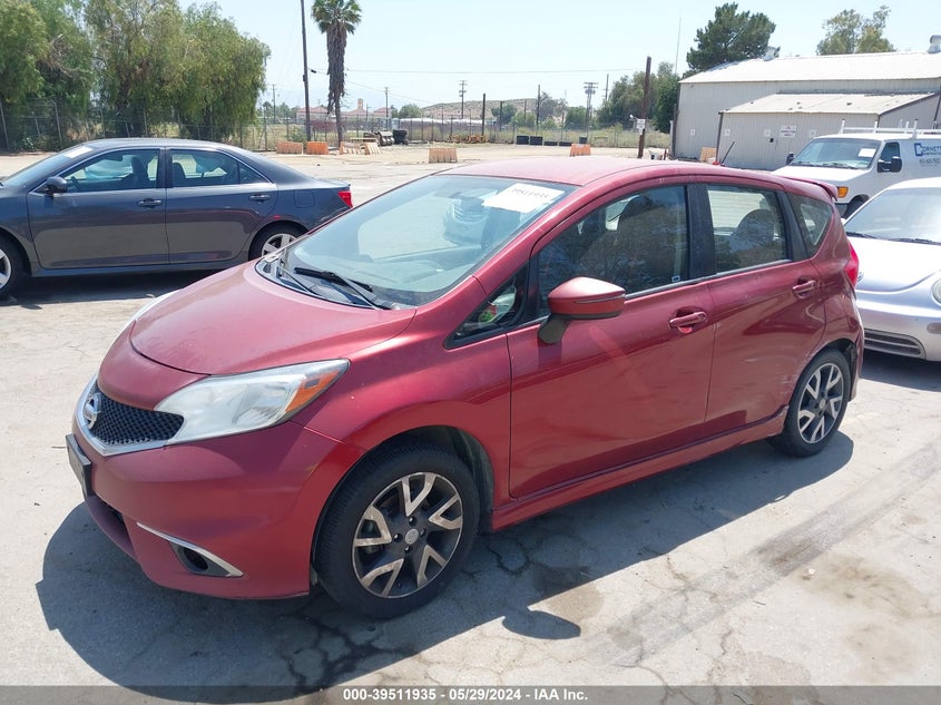 2016 Nissan Versa Note Sr VIN: 3N1CE2CP2GL390585 Lot: 39511935