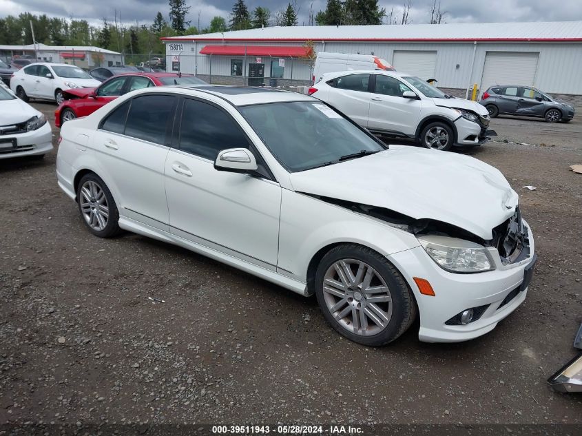 2008 Mercedes-Benz C 300 Luxury/Sport VIN: WDDGF54X58F173951 Lot: 39511943