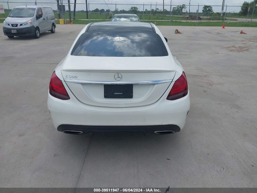 2019 Mercedes-Benz C 300 VIN: 55SWF8DB6KU309574 Lot: 39511947