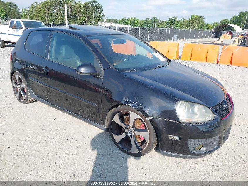 2007 Volkswagen Gti 2-Door VIN: WVWEV71K47W122335 Lot: 39511952