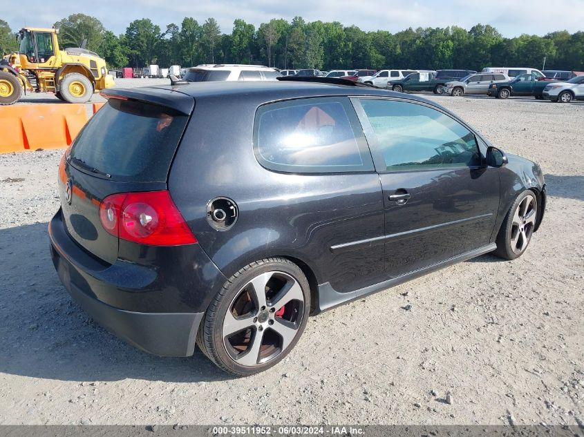 2007 Volkswagen Gti 2-Door VIN: WVWEV71K47W122335 Lot: 39511952