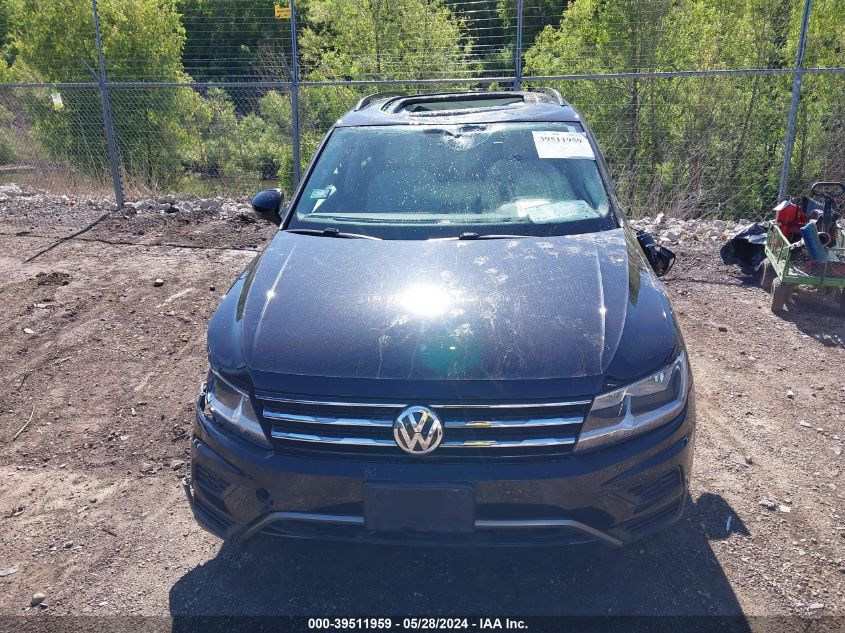 2018 Volkswagen Tiguan 2.0T Se/2.0T Sel VIN: 3VV2B7AX9JM126459 Lot: 39511959