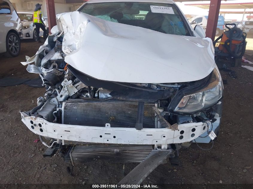 2019 Chevrolet Cruze Ls VIN: 3G1BC6SM4KS597936 Lot: 39511961