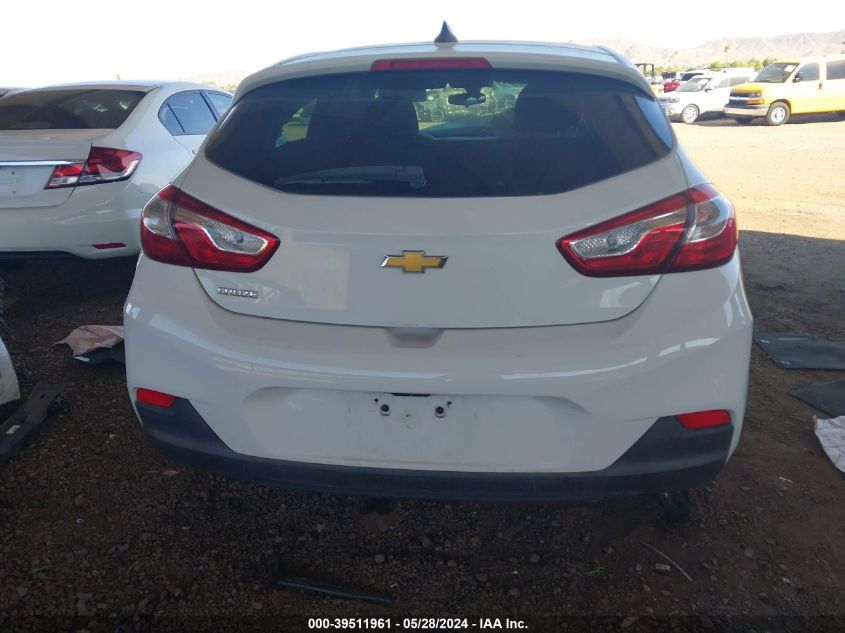 2019 Chevrolet Cruze Ls VIN: 3G1BC6SM4KS597936 Lot: 39511961