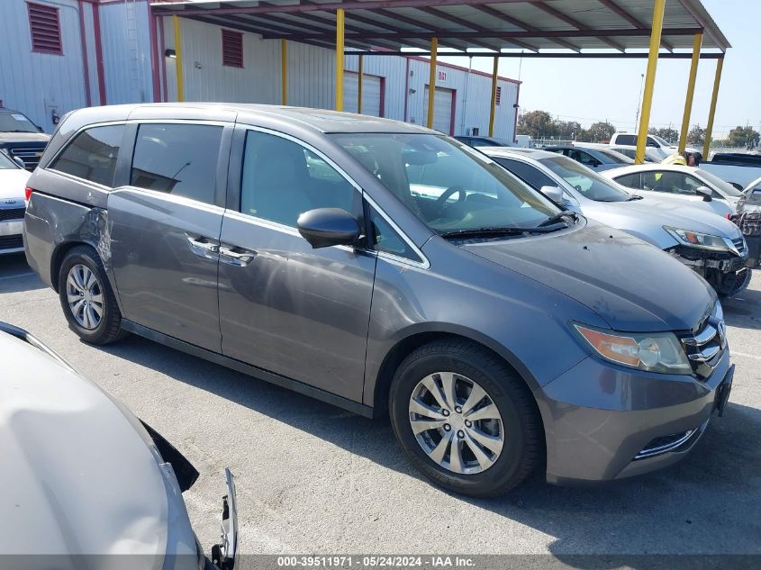 2015 Honda Odyssey Ex-L VIN: 5FNRL5H61FB019056 Lot: 39511971