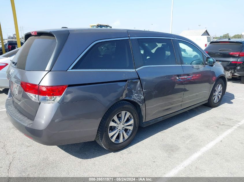 2015 Honda Odyssey Ex-L VIN: 5FNRL5H61FB019056 Lot: 39511971