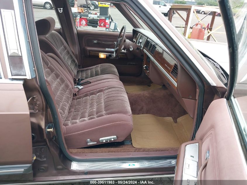 1989 Mercury Grand Marquis Ls VIN: 2MEBM75F8KX670871 Lot: 39511983