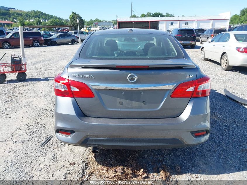 2018 Nissan Sentra Sr VIN: 3N1AB7AP8JY274138 Lot: 39511988