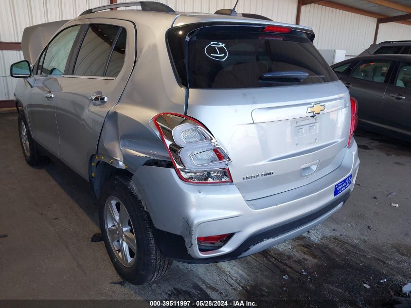 2020 Chevrolet Trax Awd Lt VIN: KL7CJPSBXLB005990 Lot: 39511997