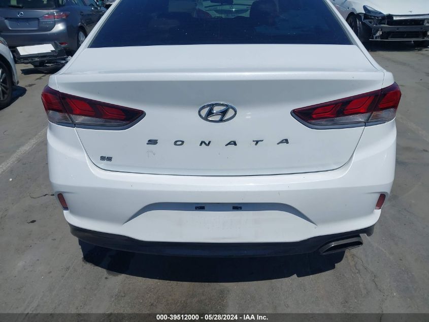 2018 Hyundai Sonata Se VIN: 5NPE24AFXJH726592 Lot: 39512000